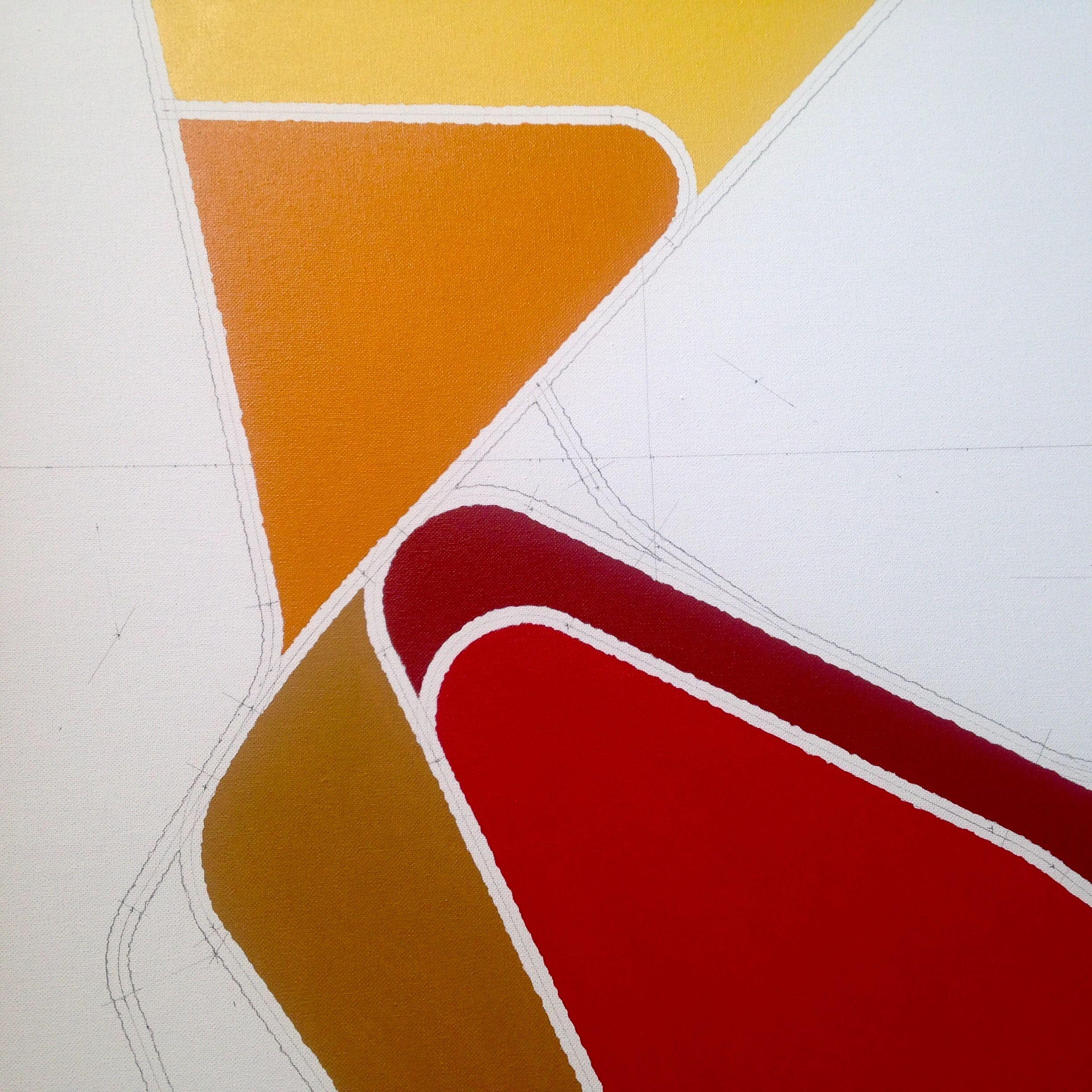john T (serie omonima), Pittura, Acrilico su tela - Painting Astratto di boy droid
