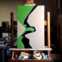 verde (serie de colores), Pintura, Acrílico sobre lienzo