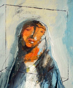 Hail Mary... pray for us, Painting, Acrylic on Other