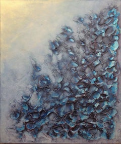 Iridescent Pearl 2, Painting, Acrylic on Canvas