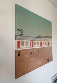 The adventures of the desert, Painting, Oil on Canvas