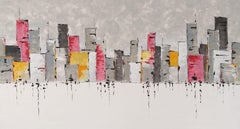 Strange Strangers 3  von M.Y., Gemälde, Acryl auf Leinwand
