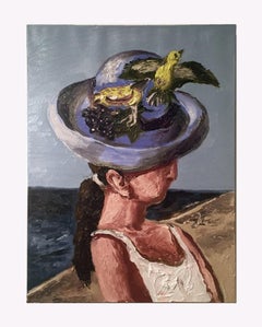 Hat with Bird