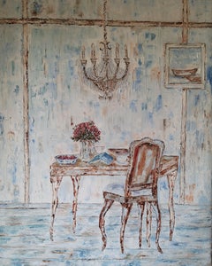 The Chandelier, Painting, Oil on Canvas