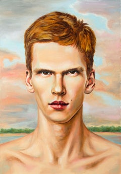 Sunset, Painting, Oil on Other
