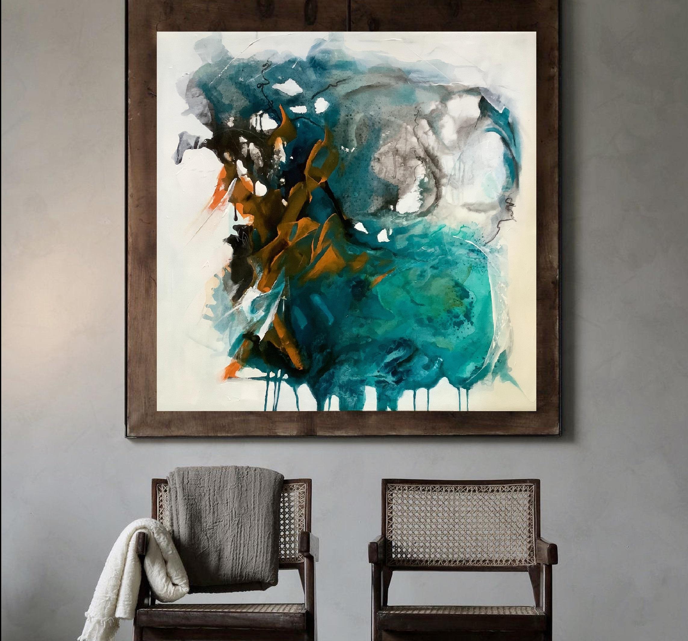 ivalenz, Gemälde, Acryl auf Leinwand – Painting von Roberta Cervelli