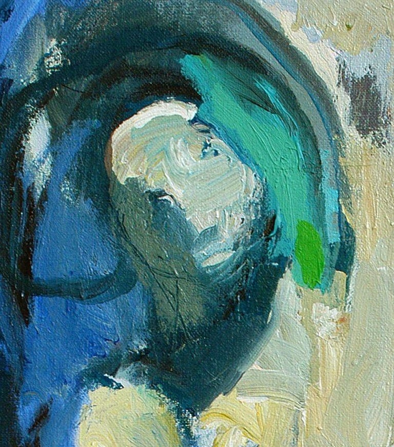 QAIS ALSINDY Instigation, Painting, Oil on Wood Panel For Sale at 1stDibs