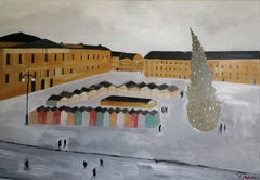 HELSINKI, Painting, Oil on Canvas