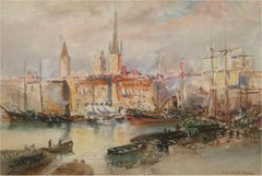 Richard Henry Wright (1857-1930) - Signed Early 20th Century Watercolour, Rouen