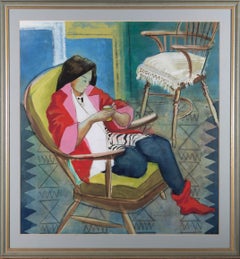 Dorothy Morton (1905-1999) - Framed 20th Century Gouache, Zoe