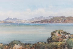 Watson Wood (1900-1985) - Mid 20th Century Watercolour, Towards the Isle of Mull