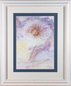 Patti Harford - Zeitgenössisches Aquarell, Dandelion