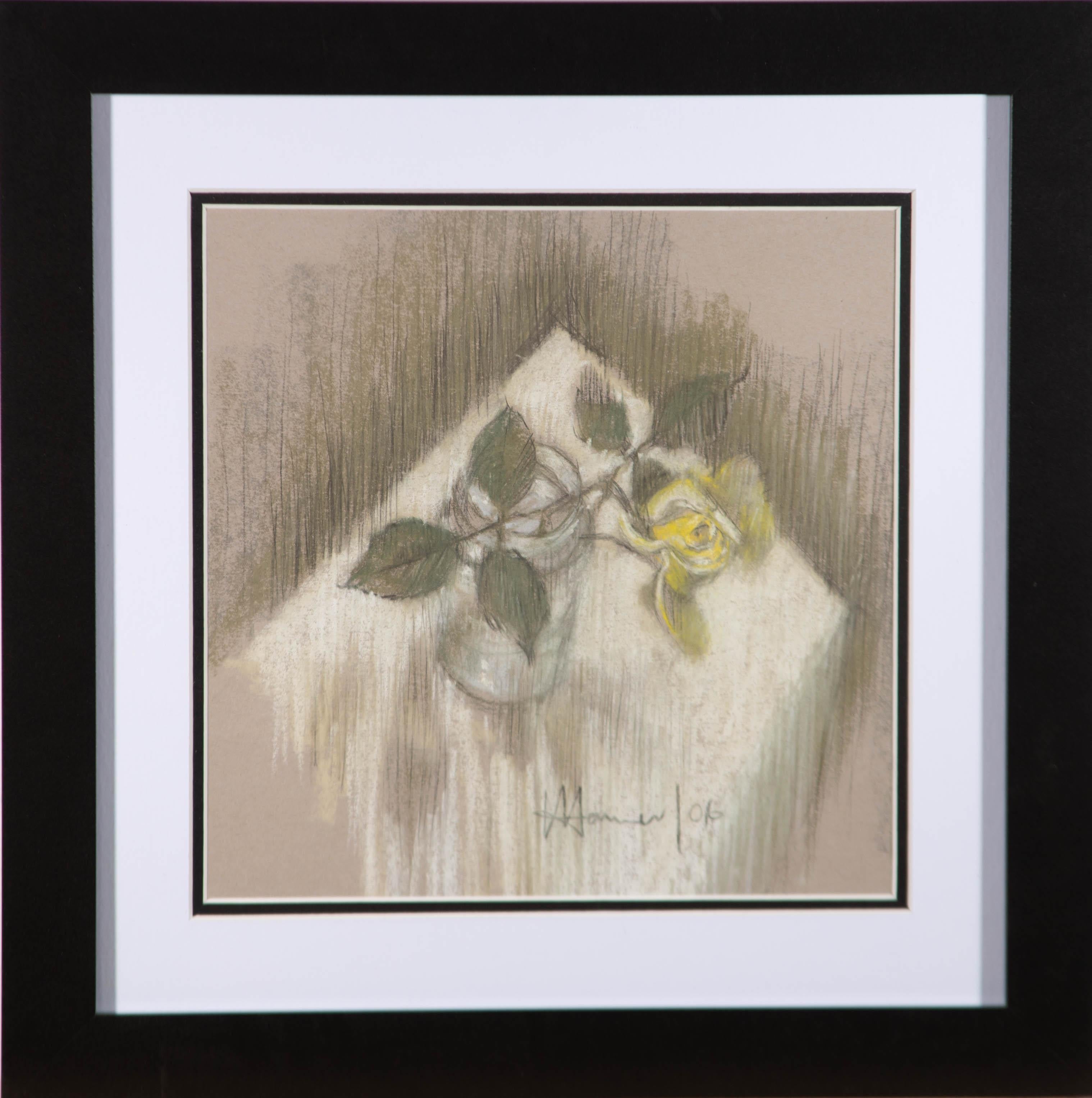 Val Hamer - 2006 Pastel, rose jaune