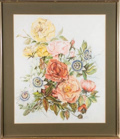 H. Pugsley - 1981 Watercolour, Flowers
