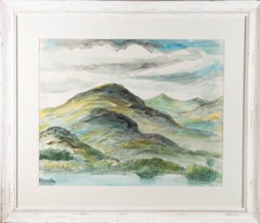 Emmanuel Levy (1900-1986) - Mid 20th Century Watercolour, Mountain Landscape