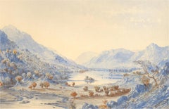 William Taylor Longmire (1841-1914) - Signed 1869 Watercolour, Spring Views