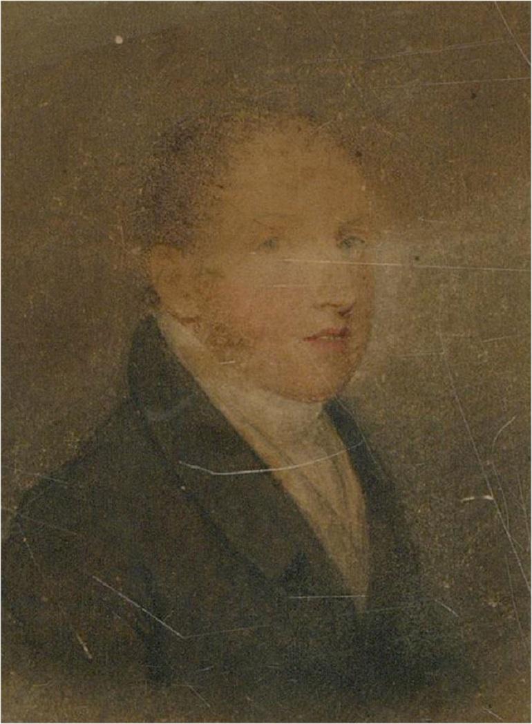 Adam Buck (1759â€“1833) - 1822 Watercolour, Fashionable Georgian Gentleman - Art by Unknown