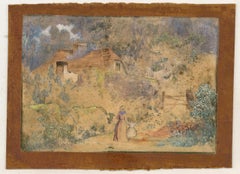 Robert Tucker (1807-1891)- Mid 19th Century Watercolour, Cottage in the Woods