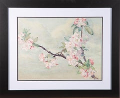 Winifred Clement Smith - Contemporary Watercolour, Apple Blossom