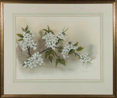 Ann Lister - 20th Century Watercolour, Collecting the Pollen