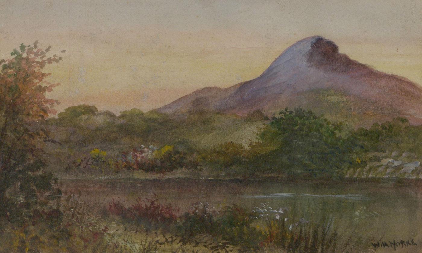 William Howard Yorke IOM (1847-1921) - Aquarelle du 20e siècle, Near Selby Glen - Art de Unknown