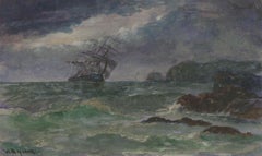William Howard Yorke IOM (1847-1921) - Early 20th Century Watercolour, Seascape