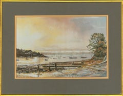 Margaret Glass PS - 1976 Pastel, Passing Shower Vintage Margaret Glass PS - 1976 Pastel, Passing Shower