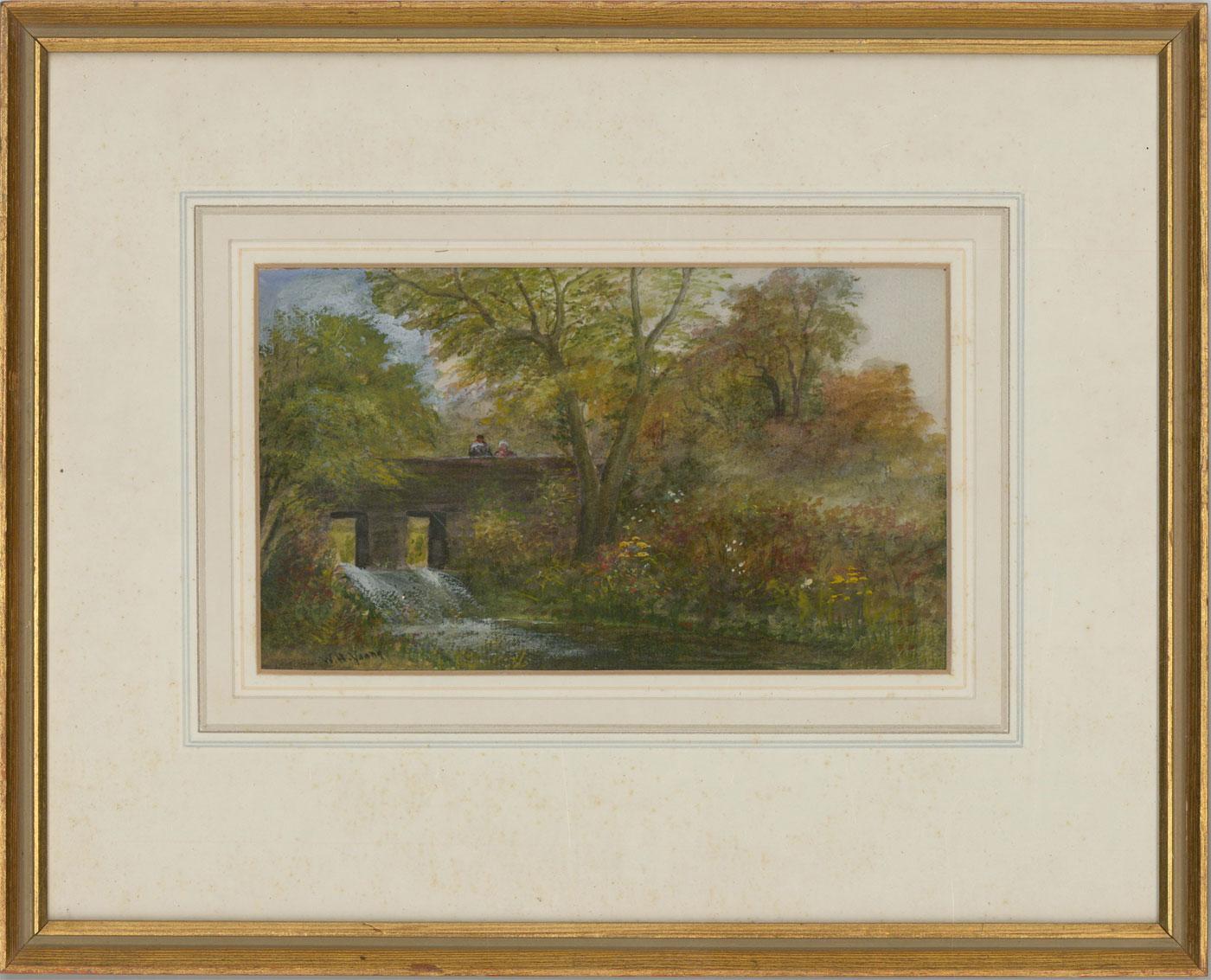 Unknown Landscape Art - William Howard Yorke IOM (1847-1921) - 1919 Watercolour, Old Bridge, Selby