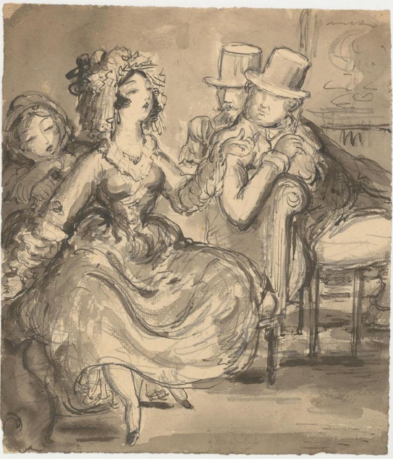 Harold Hope Read (1881-1959) - Early 20th Century Watercolour, Romantics For Sale 1