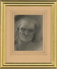 Colin Sydney Frooms (1933-2017) - Framed Charcoal Drawing, Ecce Homo