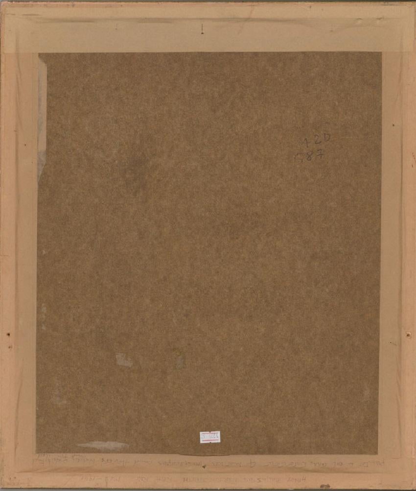 Augustus Morton Hely-Smith RBA – Aquarell, Rosen in einem Krug, frühes 20. Jahrhundert (Beige), Still-Life, von Unknown
