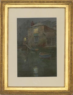 Charles Edward Hannaford RBA (1863-1955) - Framed Watercolour, Smuggler's Inn