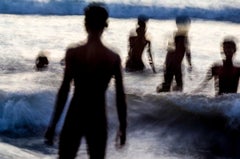 Dark Materials II - James Sparshatt - A photograph of youngsters on the beach