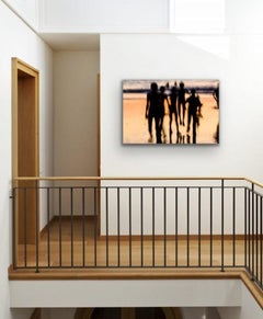 Dark Materials IV - James Sparshatt - Una fotografia di bambini in silhouette