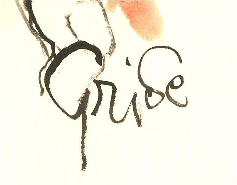 Hendrik Grise (1917-1982) - 20th Century Watercolour, Nude Figure 2