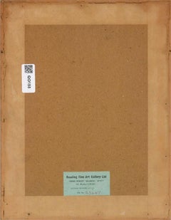 Mabel Gear (1898-1987) - 1960 Pastel, Jet The Spaniel