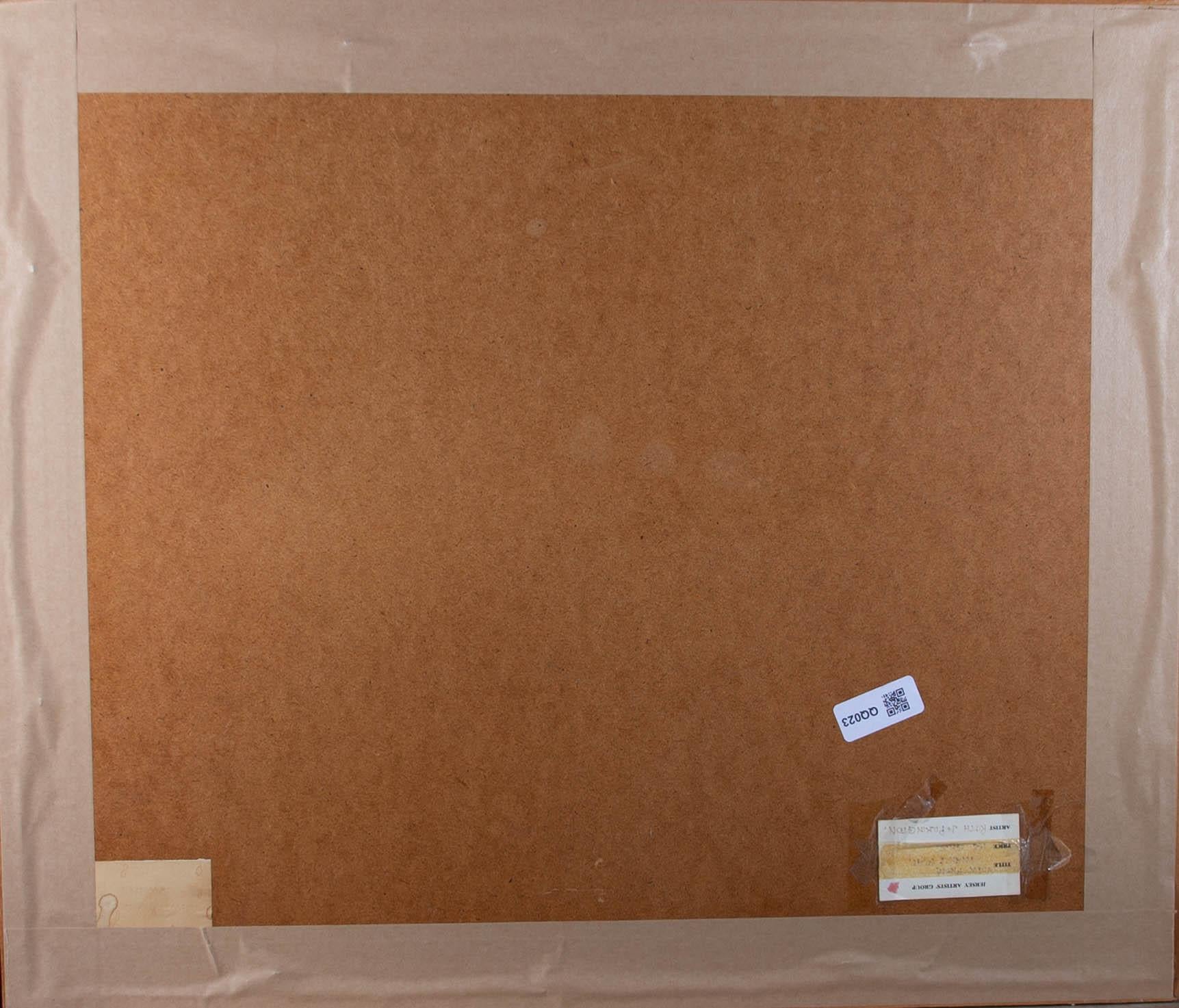 Ruth J. Pilkington ROI - Aquarell des 20. Jahrhunderts, Ansicht von Gwen's Flat 1