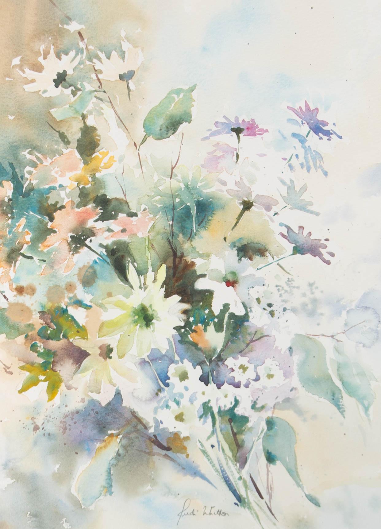 Judi Whitton - Contemporary Watercolour, Effervescence 1