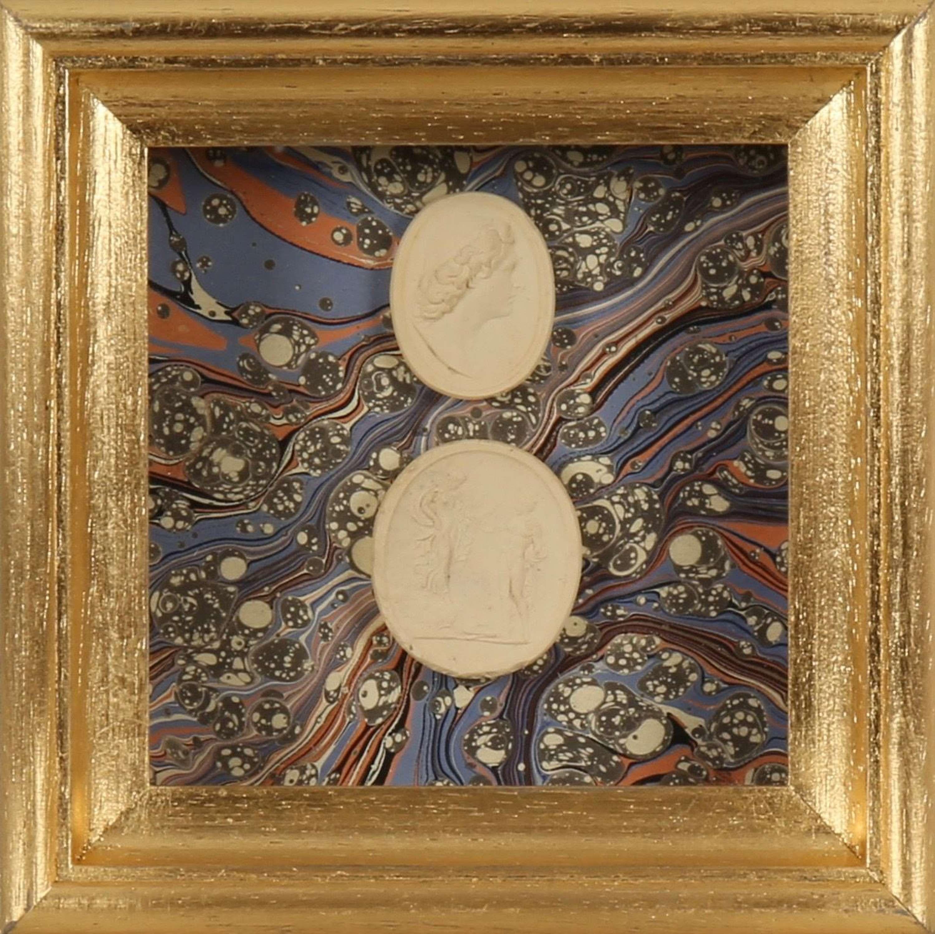 Paoletti Impronte, ‘Mussei Diversi’ Plaster Cameo Seal, Rome c1800