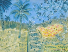 Gouache Figurative Drawings and Watercolors