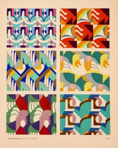 Vintage Maurice-Pillard Verneuil: "Kaleidoscope, Ornements Abrstaits", Unframed