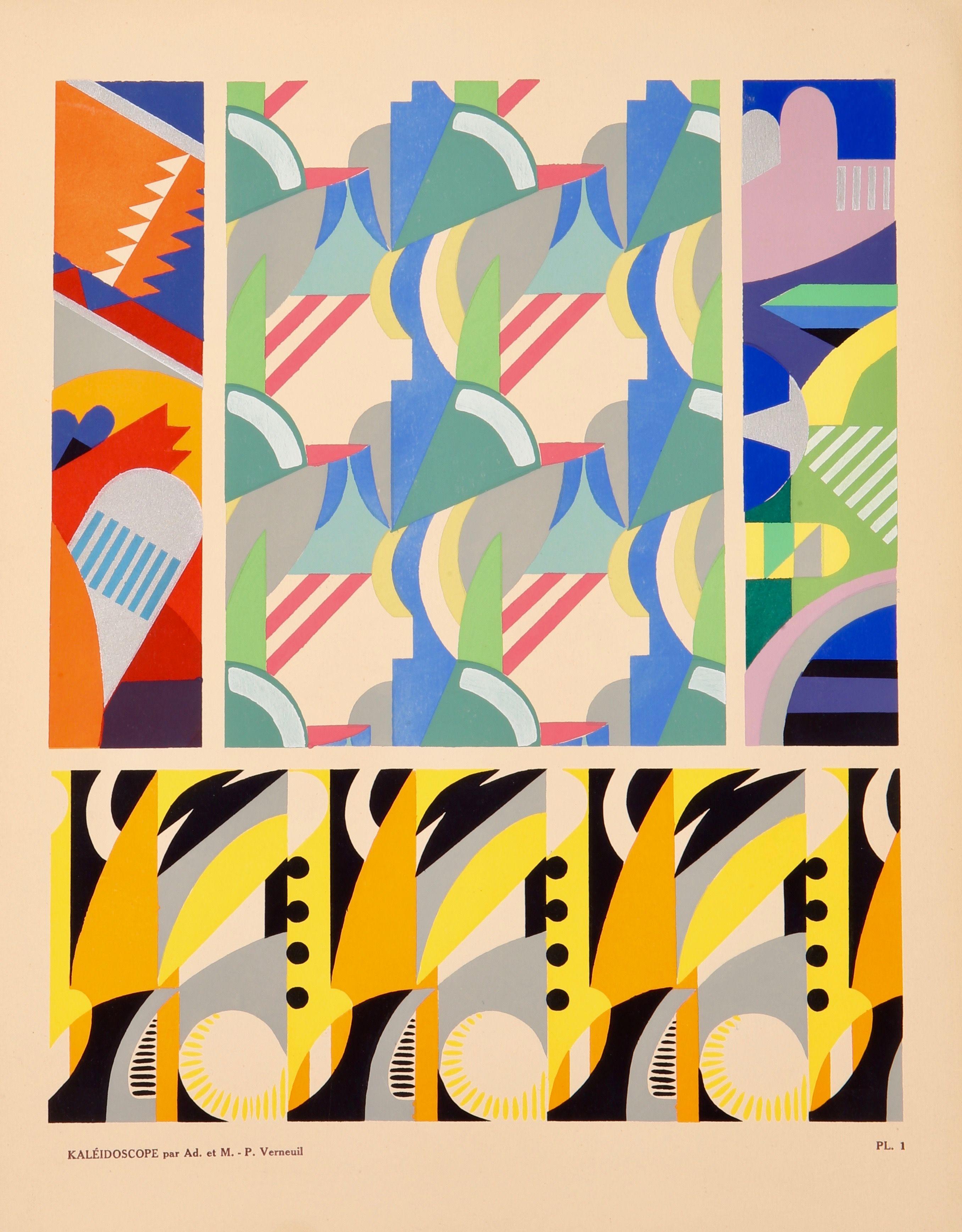 Maurice-Pillard Verneuil: "Kaleidoscope, Ornements Abrstaits", Unframed