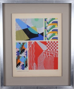 Maurice-Pillard Verneuil: "Kaleidoscope, Ornements Abstraits", Framed