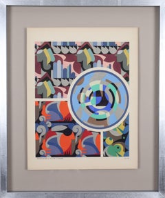 Maurice-Pillard Verneuil: "Kaleidoscope, Ornements Abstraits", Framed