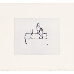 Tracey Emin, You Forgot Who You Are, Etching on Somerset Soft White, 2013