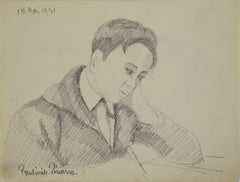 Les Devoirs by Paulémile Pissarro, 1951