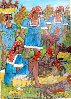 Marchandes de Poulets et Des Oeufs #23MFN