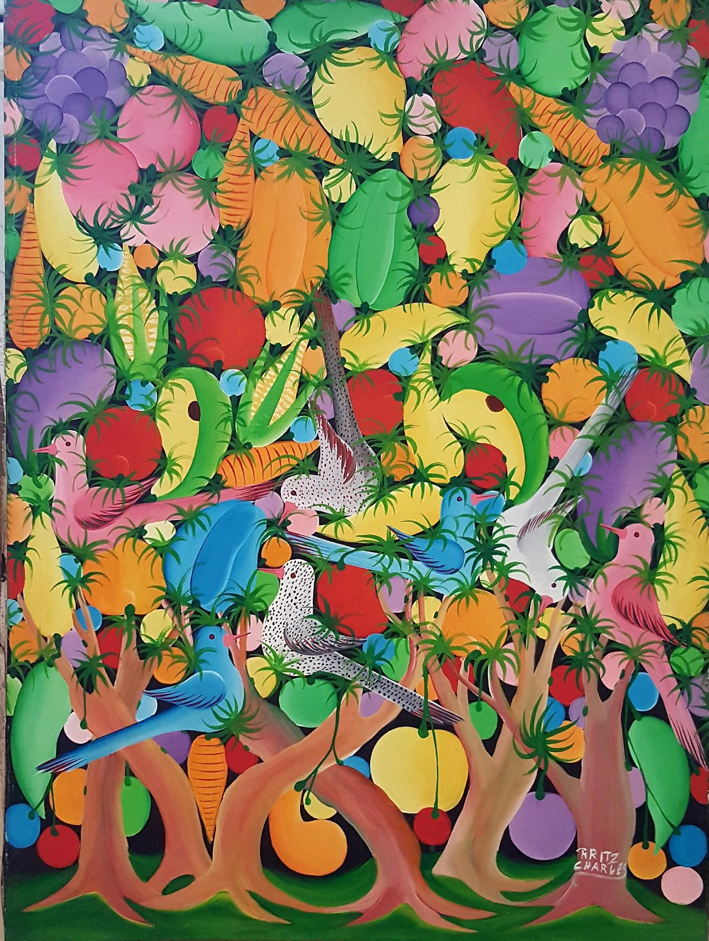 Birds & Trees #1JN-NY - Art by Fritz Charles