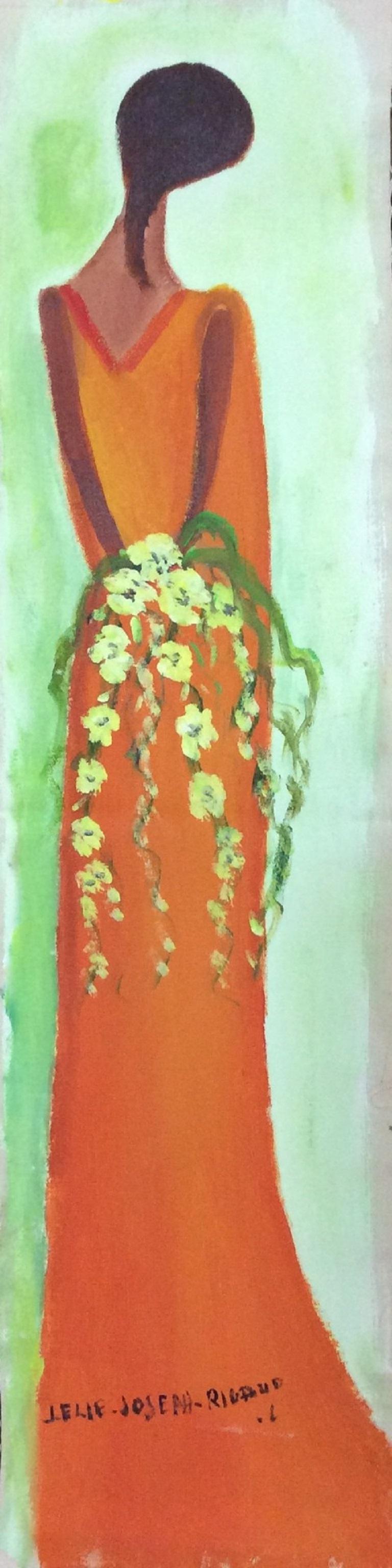 Lady in Orange #5MFN - Art by Jeanne Elie Joseph Rigaud