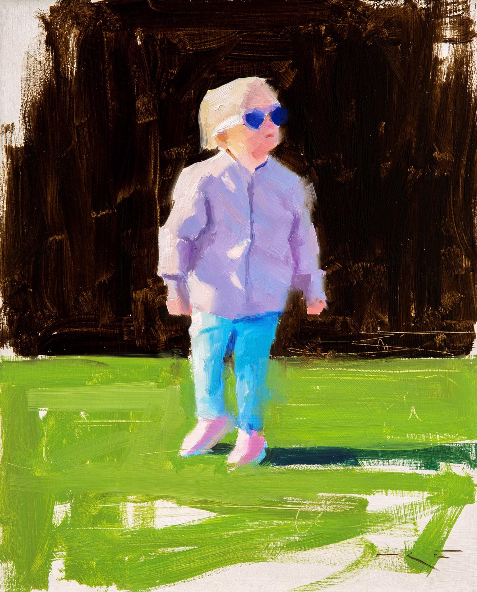 Too cool for a three year old - Art by Thorgrimur Einarsson